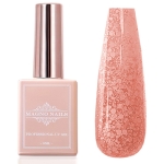 UV Gel - 5406 - Confetti Gel - Grapefruit